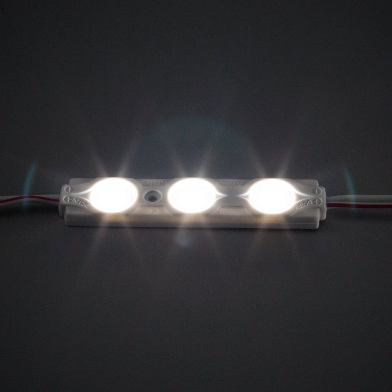 Q QINGCHEN 200 قطعة 160 درجة DC 12 فولت ضوء النهار الأبيض 0.72 واط وحدة LED حقن إضاءة خلفية 2835 SMD مقاومة للماء ضوء زخرفي لعلامة الحروف الإعلانية مع شريط لاصق خلفي - Image 4